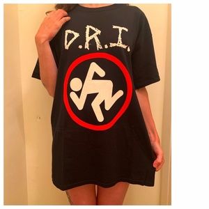 BNWOT / D.R.I. T-shirt (Licensed) - Large
